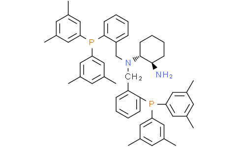 (1R,2R)-N1,N2-Bis(2-(bis(3,5-dimethylphenyl)phosphino)benzyl)cyclohexane-1,2-diamineCas:1150113-66-8