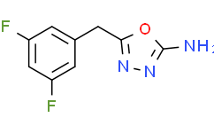 2-氨基-5-(3,5-二氟苄基)噁二唑