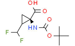 (1R,2R)-1-((叔丁氧基羰基)氨基)-2-(二氟甲基)环丙烷甲酸
