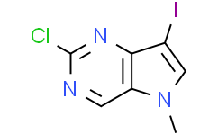 5H-Pyrrolo[3,2-d]pyrimidine, 2-chloro-7-iodo-5-methyl-