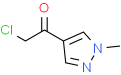 2-chloro-1-(1-methylpyrazol-4-yl)ethanone