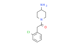 1-(4-aminopiperidin-1-yl)-2-(2-chlorophenyl)ethan-1-one,95%