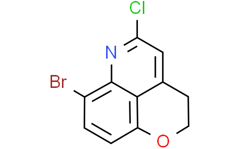 7-Bromo-5-Chloro-2,3-Dihydropyrano[4,3,2-De]QuinolineCas:1155270-71-5
