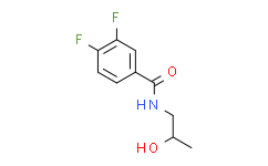 3，4-二氟-N-(2-羟基丙基)苯甲酰胺,95%