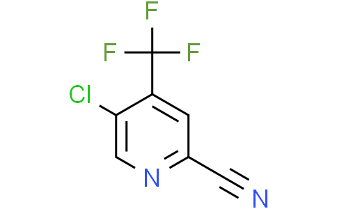 2-Pyridinecarbonitrile, 5-chloro-4-(trifluoromethyl)-