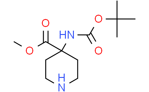 methyl 4-{[(tert-butoxy)carbonyl]amino}piperidine-4-carboxylate