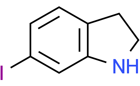 6-iodo-2,3-dihydro-1H-indole