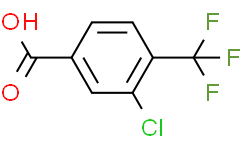 3-氯-4-(三氟甲基)苯甲酸,≥98%