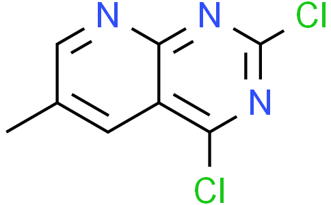 2,4-dichloro-6-methyl-pyrido[2,3-d]pyrimidine