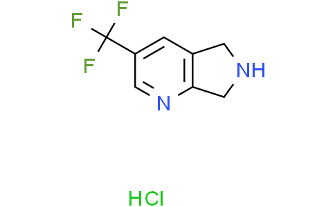 3-(三氟甲基)-5H,6H,7H-吡咯并[3,4-b]吡啶盐酸盐