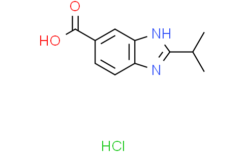 2-异丙基-1H-苯并[d]咪唑-5-羧酸盐酸盐