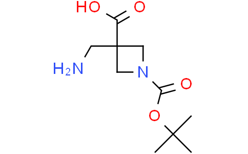 3-(aminomethyl)-1-[(tert-butoxy)carbonyl]azetidine-3-carboxylic acid
