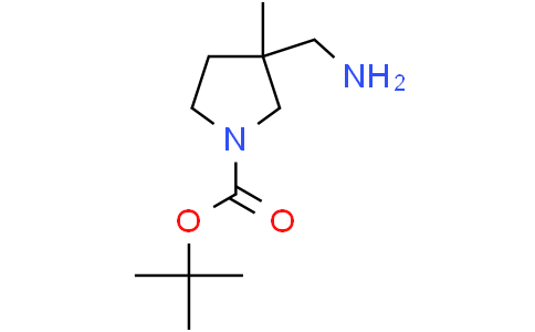 tert-butyl 3-(aminomethyl)-3-methylpyrrolidine-1-carboxylate