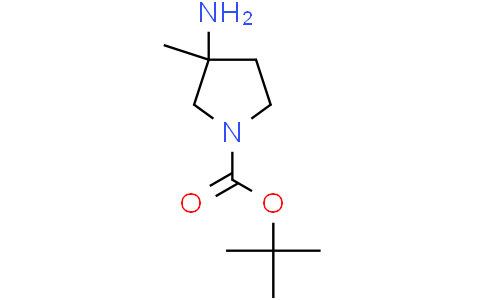 tert-butyl 3-amino-3-methylpyrrolidine-1-carboxylate