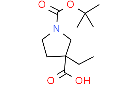 1-[(tert-butoxy)carbonyl]-3-ethylpyrrolidine-3-carboxylic acid