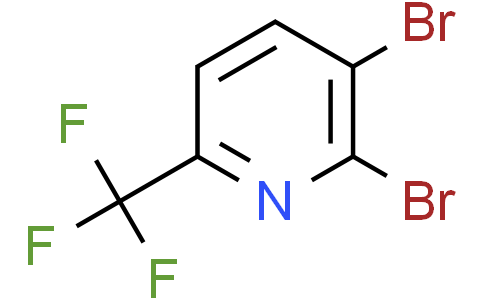 2,3-dibromo-6-(trifluoromethyl)pyridine
