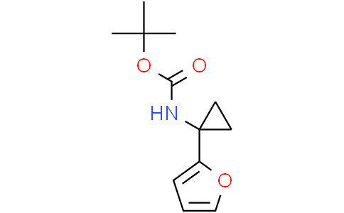 tert-Butyl (1-(furan-2-yl)cyclopropyl)carbamateCas:1159734-58-3