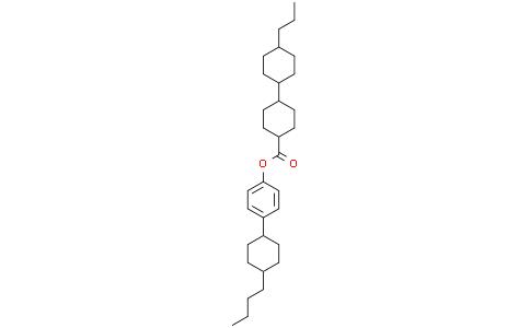 4-(trans,trans-4-Butylcyclohexyl)phenyl 4'-Propyl-1,1'-bi(cyclohexane)-4-carboxylateCas:115978-59-1