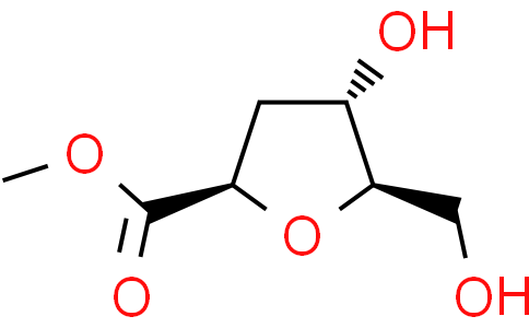 methyl (2R,4S,5R)-4-hydroxy-5-(hydroxymethyl)tetrahydrofuran-2-carboxylate