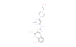 N-(2-羟基-6-甲基苯基)-2-((6-(4-(2-羟乙基)哌嗪-1-基)-2-甲基嘧啶-4-基)氨基)噻唑-5-甲酰胺,≥95%