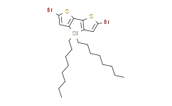 2，6-二溴-4，4-二正辛基二噻吩并[3，2-b:2'，3'-d]噻咯,98%