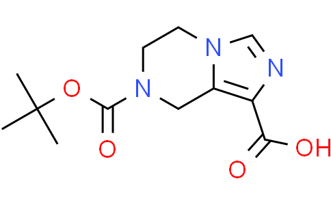 7-tert-butoxycarbonyl-6,8-dihydro-5H-imidazo[1,5-a]pyrazine-1-carboxylic acid