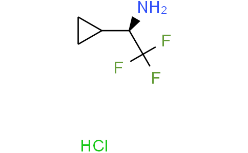 (1R)-1-cyclopropyl-2,2,2-trifluoroethylamine hydrochlorideCas:1160756-75-1