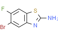 5-溴-6-氟苯并[d]噻唑-2-胺,97%