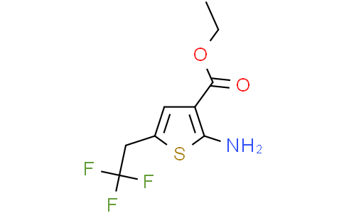 2-氨基-5-(2,2,2-三氟乙基)噻吩-3-甲酸乙酯