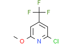 2-氯-6-甲氧基-4-(三氟甲基)吡啶,97%