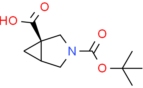 (1R,5R)-3-(tert-Butoxycarbonyl)-3-azabicyclo[3.1.0]hexane-1-carboxylic acidCas:1165450-63-4