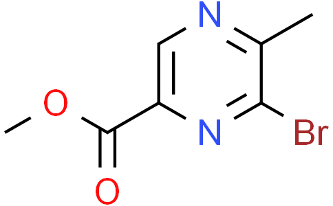 methyl 6-bromo-5-methyl-pyrazine-2-carboxylate