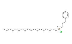 甲基十八烷基(3-苯丙基)氯硅烷,≥90%(GC)