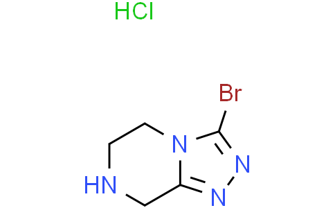 3-bromo-5,6,7,8-tetrahydro-[1,2,4]triazolo[4,3-a]pyrazine hydrochloride