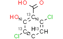3，6-二氯-2-羟基苯甲酸-环-13C6