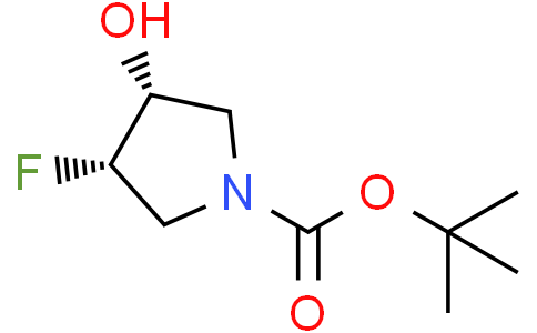 tert-butyl (3S,4R)-3-fluoro-4-hydroxypyrrolidine-1-carboxylate