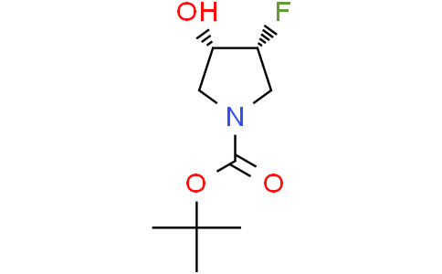 tert-butyl (3R,4S)-3-fluoro-4-hydroxypyrrolidine-1-carboxylate