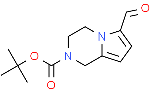 tert-butyl 6-formyl-1H,2H,3H,4H-pyrrolo[1,2-a]pyrazine-2-carboxylate