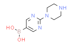 (2-(piperazin-1-yl)pyrimidin-5-yl)boronic acid,95%
