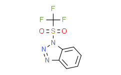 1-(三氟甲烷磺酰基)-1H-苯并三唑,≥98%
