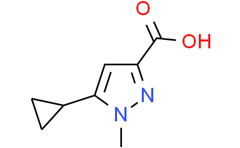 5-cyclopropyl-1-methyl-1H-pyrazole-3-carboxylic acid