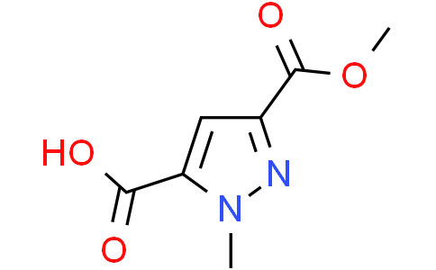 3-(methoxycarbonyl)-1-methyl-1H-pyrazole-5-carboxylic acid