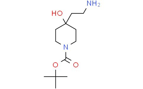 tert-butyl 4-(2-aminoethyl)-4-hydroxy-piperidine-1-carboxylate