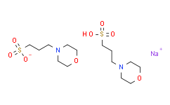 3-(N-吗啉基)丙磺酸 半钠盐,≥99% (titration)
