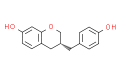 (3R)-7-hydroxy-3-(4-hydroxybenzyl)chromane