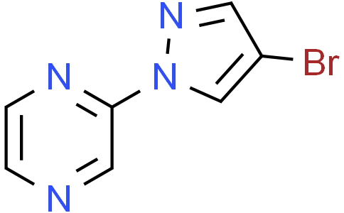 2-(4-bromo-1H-pyrazol-1-yl)pyrazine