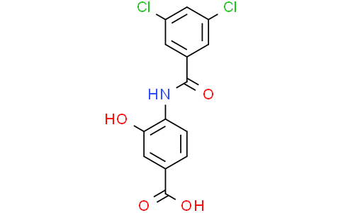 4-(3,5-二氯苯甲酰胺)-3-羟基苯甲酸