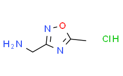 (5-甲基-1，2，4-恶二唑-3-基)甲胺盐酸盐,≥95%