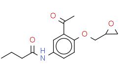 3’-Acetyl-4’-(2,3-epoxypropoxy-d5)butyranilide