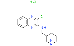 3-氯-N-(3-哌啶基甲基)-2-喹喔啉胺盐酸盐